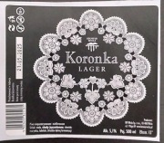 Koronka lager  browar Wisła