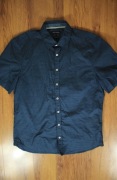Koszula Marc O'Polo r. M 39/40 nieb kr rękaw kratka bawełna 