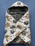 Kocyk otulacz do fotelika lub nosidełka