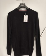 Sweterek Męski Wiosna Tommy Hilfiger czarny S nowy 