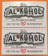 Niemcy DB 1982 # 1145** Tablica rejestracyjna dwójka pionowa 