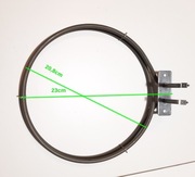 GRZAŁKA TERMOOBIEGU A08933903 BACKER VDA 2400W AEG BES33101ZM