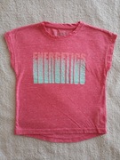 Różowa melanż bluzka z krótkim rękawem Energetics 128