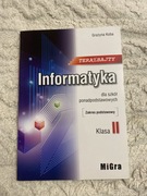 Teraz bajty. Informatyka do szkół ponadpodstawowych. Klasa 2 Grażyna Koba