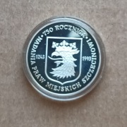 200000 zł 1993 r 750.rocznica praw miejskich  Szczecina