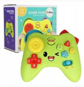 INTERAKTYWNY JOYSTICK GAMEPAD DLA DZIECKA ZABAWKA INTERAKTYWNA DLA MALUSZKA