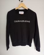 Damska bluza Calvin Klein Jeans - rozmiar S, czarna
