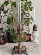 Piękna Stara Lampa Naftowa