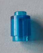 LEGO 3062 klocek okrągły 1 x 1 Trans-Dark Blue 6427