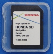 Aktualizacja map stacji multimedialnych Honda
