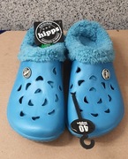 Hipps Kroksy klapki z odpinanym ociepleniem