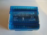 APAREL EBR 4-11/125 Blok rozdzielczy 4x9 zacisków montowany na szynę DIN