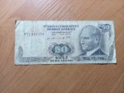 TURCJA  50 Lirasi