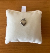 Srebrna zawieszka serce