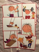 Bolek i Lolek film animowany dla dzieci pocztówka 6 szt.