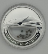 2009 Australia 1 $ Skarby Australii  - Diamenty 1 oz