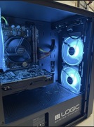 Komputer Gamingowy |i5 3,7GHz |GTX 1050Ti| LED | SSD| GRY