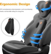 Poduszki samochodowe masujące 2 szt na USB