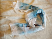 Piękny szal z kwiatami 