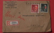 Krosno Bzianka Wróblik Jasło Erka R Polecony GG 1944