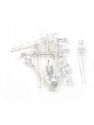 Diody LED 5mm białe   20szt 