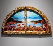 Stare ramy okienne w obrazach