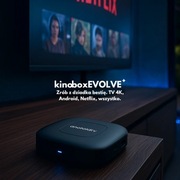 Kinobox EVOLVE – Zaawansowany Android TV Box 4K z Pilotem