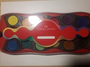 Farby Akwarele FABER-CASTELL Connector 12 kol. 125023