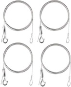 Linka stalowa z haczkiem 2metry