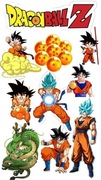 Wydruk cukrowy.Wydruk własny DragonBallGoku