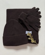 Zestaw z rękawiczkami 50%wełny i 50%kaszmiru