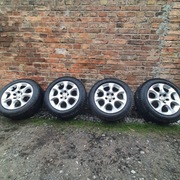Aluminiowe felgi 16" 205 55 16r opony jak nowe 23r