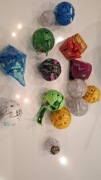 Bakugan DUŻY ZESTAW – 12 figurek + Nano + ARENA + karty + BakuCore