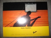 Fender Guitar Amplifiers 1983 - katalog wzmacniaczy