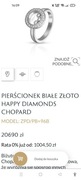 Pierścionek z brylantami
