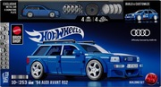 Klocki Hot wheels niebieskie audi rs2
