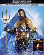 Aquaman (Blu-Ray 4K) + (Blu-Ray), bez wersji PL, wydanie USA