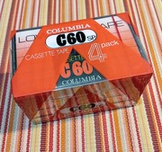 COLUMBIA  C-60 SP  60 min. Japońskie wydanie. 4 PACK.