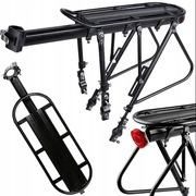 Bagażnik rowerowy aluminiowy z udźwigiem do 110kg