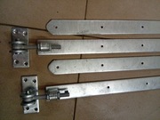 Zawias długi 50cm regulowany do wrót bramy drzwi