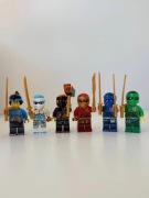 LEGO Ninjago minifigurki Kai, Zane, Cole, Jay, Lloyd, Mya - Dragons Rising