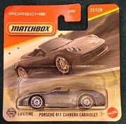 Matchbox 2025 PORSCHE 911 CARRERA CABRIOLET 27/125 JBR63 1:64