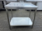 Stół Gastronomiczny Z Półką - 90/70/85 cm - M.1342 N