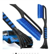 SZCZOTKA SKROBAK DO ODŚNIEŻANIA ŚNIEGU I LODU Z SZYB AUTA 