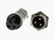 Złącza MIC na przewód 3 PIN NC/CB - ZESTAW