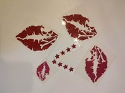 Naklejki Świecące na kask - fluorescencyjne