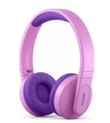 Słuchawki bezprzewodowe nauszne dla dzieci różowe Philips 4000 Series