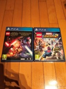 Zestaw dwóch gier LEGO (Star Wars 7 i LEGO Marvel Super Heroes 2)