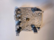 Zrujnowana droga skrzyżowanie T  (Lost City) RPG D&D Diorama Makieta
