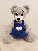 Rękodzieło Miś Dziewczynka ruchome rączki I nóżki 